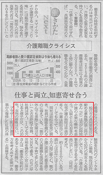 日経新聞 2015.1.5