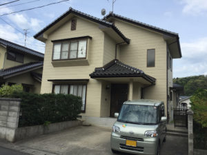 松江市 外壁塗装 S邸 着工前