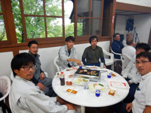 懇親会 親睦BBQ大会の様子⑤