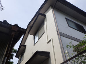 O様ご邸宅／2019年6月竣工 外壁：シリコンテックス／木部：キシラデコール