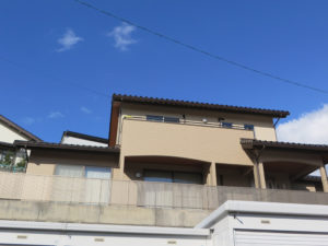 N様ご邸宅／2019年11月竣工 外壁：ナノコンポジットW／木部：ガードラックアクア