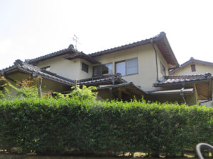 K様ご邸宅／2019年9月竣工 外壁：シリコンテックス／屋根：補修／雨樋：取り替え